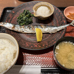 Ootoya - ★ 生さんまの炭火焼き定食　¥980（税込）