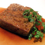 サウスストリート - 自家製牛肉のミートローフ マデラソース添え(580円)