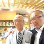 福島県八重洲観光交流館 - 濱田氏とウキワ星人