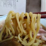 らーめん亭 ひなり竜王 - 手打式自家製太ウェーブ麺