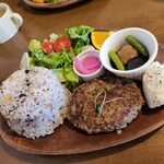 カフェ スマイルリング - ハンバーグランチ 和風