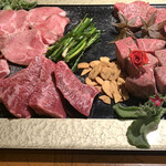 天然塩焼肉飛鳥座 - お肉達