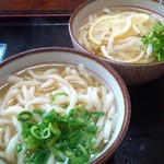 手打ちうどん ぶれーど・う - 2012年11月 かけとひやかけ