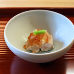 せん田 - 先付:鮭と筋子