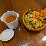 KEDARNATH - 美味しいスープとサラダ