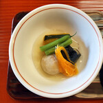 せん田 - 4.炊合せ 秋茄子 カボチャ 小芋