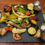エンボカ - グリル野菜の盛り合わせ