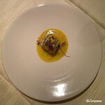 プチレストラン ブーケ・ド・フランス - 帆立のムースとオマール海老のカネロネ仕立