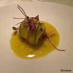 プチレストラン ブーケ・ド・フランス - 帆立のムースとオマール海老のカネロネ仕立