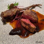 プチレストラン ブーケ・ド・フランス - Pigeons rôtis