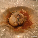 プチレストラン ブーケ・ド・フランス - 九絵と帆立のブイヤベース仕立