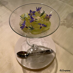 プチレストラン ブーケ・ド・フランス - シャインマスカットとシャンパンのジュレがけ