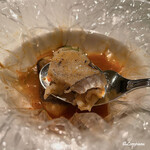 プチレストラン ブーケ・ド・フランス - 九絵と帆立のブイヤベース仕立