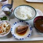 寺下食堂 - 2013.05 玉子、海苔、小鉢が二つの定食でワンコイン♪
