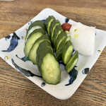 ささのや - 自家製糠漬け♪