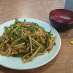 台湾料理 龍華 - 青椒あんかけ焼きそば（2022.9-1）
