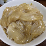 旅荘 みなと - 〆はイカソーメンぶっかけご飯