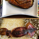 旅荘 みなと - なす田楽とイカの鉄砲焼