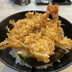 ながおか - 天丼セットの天丼