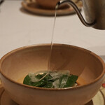 星のや沖縄 ダイニング - ・アカマチのヴァポーレ
      　〜クスクスとスパイスを効かせたスープ〜