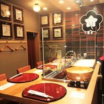 入谷鬼子母神門前のだや - 『離れ』は“ライブキッチン”のカウンター5席です。