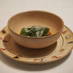 星のや沖縄 ダイニング - ・アカマチのヴァポーレ
      　〜クスクスとスパイスを効かせたスープ〜