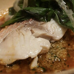 星のや沖縄 ダイニング - ・アカマチのヴァポーレ
      　〜クスクスとスパイスを効かせたスープ〜