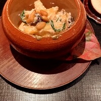 祇園 にしかわ - 柿の白和え