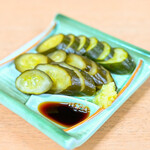 立呑処 新多聞酒蔵 - きゅうりのぬか漬け