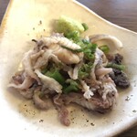 うなぎ お㚙川 - 付き出し