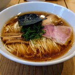 The Noodles & Saloon Kiriya - Kiri_soba 醤油ソバ  (鶏・豚骨 和出汁のトリプルスープ) 　¥850