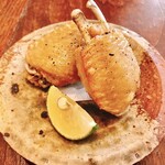 めしや コヤマパーキング - 手羽中一夜干し唐揚げ