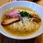 The Noodles & Saloon Kiriya - 鶏ソバ  潮 (鶏スープ) 　¥850