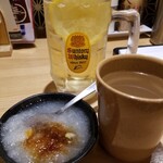 Kushi dori - 角ハイボール 245円・無料おろし&鳥スープ