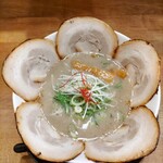 らーめん ぎん琉  - エビ塩鶏白湯チャーシュー麺