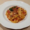 Trattoria Chicco - 自家製生フェットチーネ　キッコ特製お肉のラグーソース