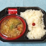 Motsu Nitokaraage No Kagechiyo - もつ煮弁当（白）（750円）