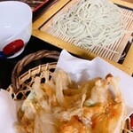 片木荞麦面+炸什锦套餐 (附米饭)