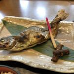 石舟Dining - 虹鱒の塩焼き定食