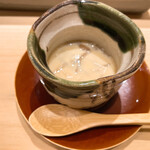 不動前 すし 岩澤 - 舞茸の茶碗蒸し