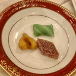 サラマンジェ ド イザシ ワキサカ - 食後の小菓子