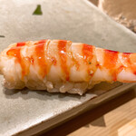 不動前 すし 岩澤 - 追加　車海老　最高！