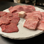 焼肉 あらし - 【A5黒毛和牛焼肉食べ放題コース90分】全24品
初回３品