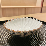 橦木町 しみず - 永楽妙全他　染付　菊型向付