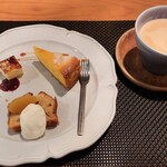 ブランカ - デザートプレート&マサラチャイ