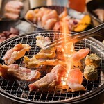 Sumibiyaki Tori Suzume Yokochou - 炭火七輪で焼く新鮮鶏焼肉！香りが最高！