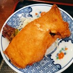和食亭こもり - カレイの唐揚げ　揚げたて