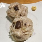 ラーメン巌哲 - 椎茸焼売