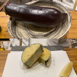 ご馳走 ね音 - 天ぷら　熊本産赤茄子