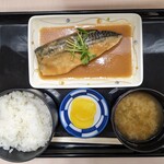 Yoneyama Sa-Bisueria Kudarisen Fu-Doko-To - さばの味噌煮定食 880円